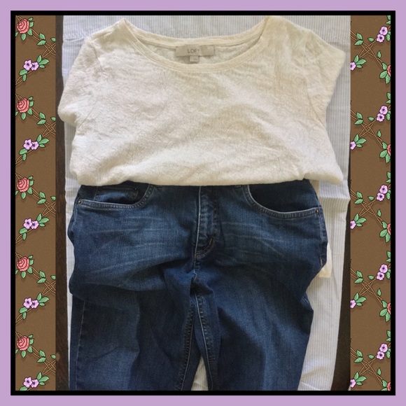 Talbots boot cut stretch denim blue jeans sz 6 - Picture 6 of 6